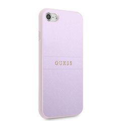 Guess PU Leather Saffiano чехол для iPhone 7/8/SE2020/SE2022 Purple цена и информация | Чехлы для телефонов | pigu.lt