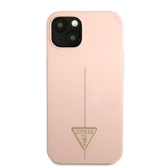 Guess dėklas, skirtas iPhone 13 mini, rožinis kaina ir informacija | Telefono dėklai | pigu.lt