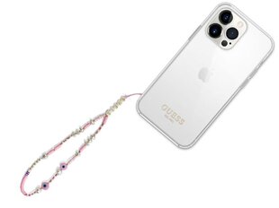 Guess Phone Strap Beads Shell Pink цена и информация | Держатели для телефонов | pigu.lt