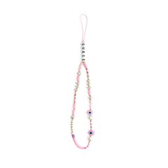 Guess Phone Strap Beads Shell Pink цена и информация | Держатели для телефонов | pigu.lt