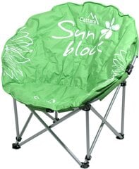 Stovyklavimo kėdė Cattara Flowers, žalia kaina ir informacija | Turistiniai baldai | pigu.lt