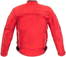 Vyriška moto striukė W-TEC Patriot raudona, tekstilinė - Red XL цена и информация | Мотоциклетные куртки | pigu.lt