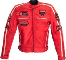 Vyriška moto striukė W-TEC Patriot raudona, tekstilinė - Red 4XL цена и информация | Мотоциклетные куртки | pigu.lt