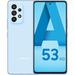 Samsung Galaxy A53 5G 6/128GB Dual SIM SM-A536BLBNEUB Blue kaina ir informacija | Mobilieji telefonai | pigu.lt