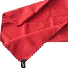Yate greitai džiūstantis rankšluostis, raudonas, 60x120 cm. цена и информация | Полотенца | pigu.lt