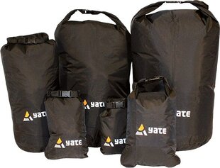 Водонепроницаемая сумка Yate XL, 20 л, черная цена и информация | Рюкзаки и сумки | pigu.lt