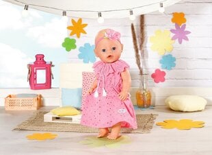Stilinga gėlėta suknelė Baby Born kaina ir informacija | Žaislai mergaitėms | pigu.lt