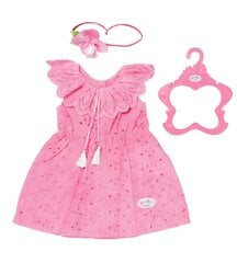 Стильное платье с цветочным принтом Baby Born цена и информация | Игрушки для девочек | pigu.lt
