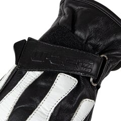 Motociklininko pirštinės W-TEC Classic - White Bones Black XL цена и информация | Мото перчатки, защита | pigu.lt