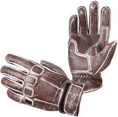 Odinės motociklininko pirštinės W-TEC Rifteur - Brown XL цена и информация | Мото перчатки, защита | pigu.lt