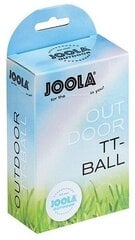 Мячи для настольного тенниса Joola Outdoor NEW, 6шт, белые цена и информация | Joola Спорт, досуг, туризм | pigu.lt