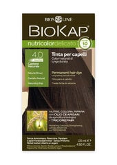 Plaukų dažai Biokap Nutricolor Delicato Rapid, 4.0 Natural Brown kaina ir informacija | Biokap Kvepalai, kosmetika | pigu.lt