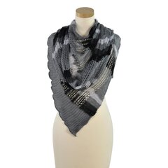 Art of Polo Шарф | серый sz1868-3 цена и информация | Женские шарфы, платки | pigu.lt