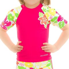 Maudymosi marškinėliai mergaitėms Aqua Speed, rožiniai цена и информация | Купальники для девочек | pigu.lt
