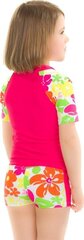 Maudymosi marškinėliai mergaitėms Aqua Speed, rožiniai цена и информация | Купальники для девочек | pigu.lt