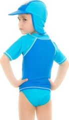Maudymosi marškinėliai berniukams Aqua Speed, mėlyni цена и информация | Рубашки для мальчиков | pigu.lt