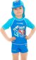 Maudymosi marškinėliai berniukams Aqua Speed, mėlyni цена и информация | Marškinėliai berniukams | pigu.lt