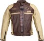 Vyriška odinė motociklo striukė W-TEC Retro - Black-Brown-Beige M kaina ir informacija | Moto striukės | pigu.lt