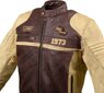 Vyriška odinė motociklo striukė W-TEC Retro - Black-Brown-Beige XL kaina ir informacija | Moto striukės | pigu.lt