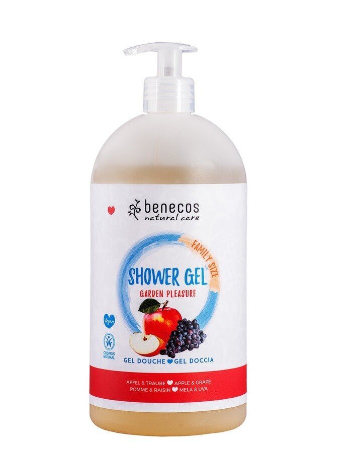 Dušo želė Benecos Shower Gel Garden Pleasure, 950 ml kaina ir informacija | Dušo želė, aliejai | pigu.lt