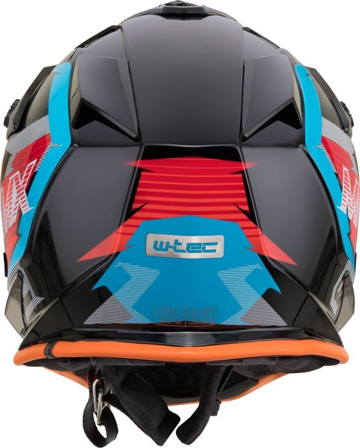 Motociklininko šalmas Helmet W-TEC V321 - Midnight Fire M (57-58) kaina ir informacija | Moto šalmai | pigu.lt