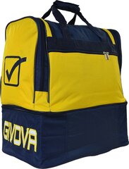 Sportinis krepšys Givova, vidutinio dydžio, geltonas-žalias kaina ir informacija | Kuprinės ir krepšiai | pigu.lt