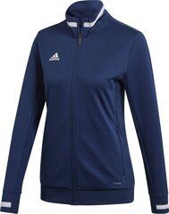 Sportinis džemperis moterims Adidas Team 19 Track Jacket W DY8818, mėlynas цена и информация | Спортивная одежда для женщин | pigu.lt