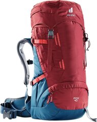 Deuter kuprinė Fox 40 L, Raudona цена и информация | Рюкзаки и сумки | pigu.lt