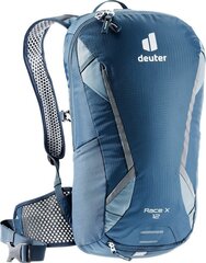 Dviračių kuprinė Deuter Race X, 12 l, mėlyna цена и информация | Рюкзаки и сумки | pigu.lt