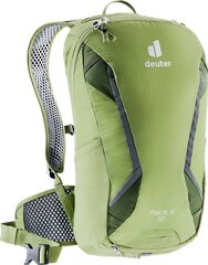 Dviračių kuprinė Deuter Race X Pistachio-Pine 12L цена и информация | Рюкзаки и сумки | pigu.lt