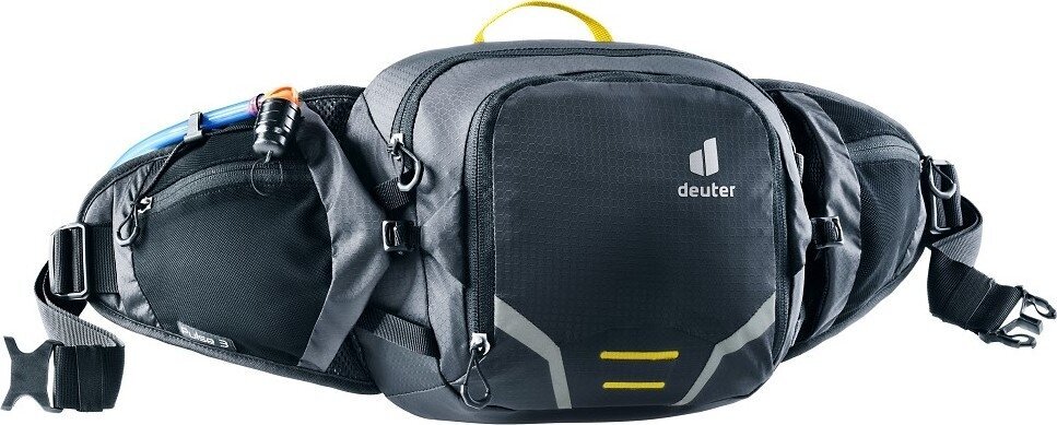 Bėgimo diržas Deuter Pulse 3, juodas kaina ir informacija | Kuprinės ir krepšiai | pigu.lt
