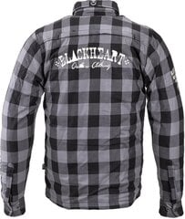 Marškiniai W-TEC Black Heart Reginald pilka/juoda S kaina ir informacija | Moto striukės | pigu.lt