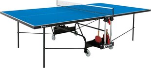 Stalo teniso stalas S1-73e Sponeta, 274x152.5x76cm, mėlynas kaina ir informacija | Sponeta Išparduotuvė | pigu.lt