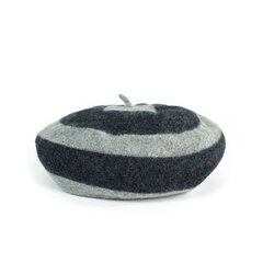Art of Polo Берет | серый, белый cz18329-1 цена и информация | Женские шапки | pigu.lt