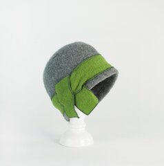 Art of Polo Шапка | серый, зеленый cz15374-2 цена и информация | Женские шапки | pigu.lt