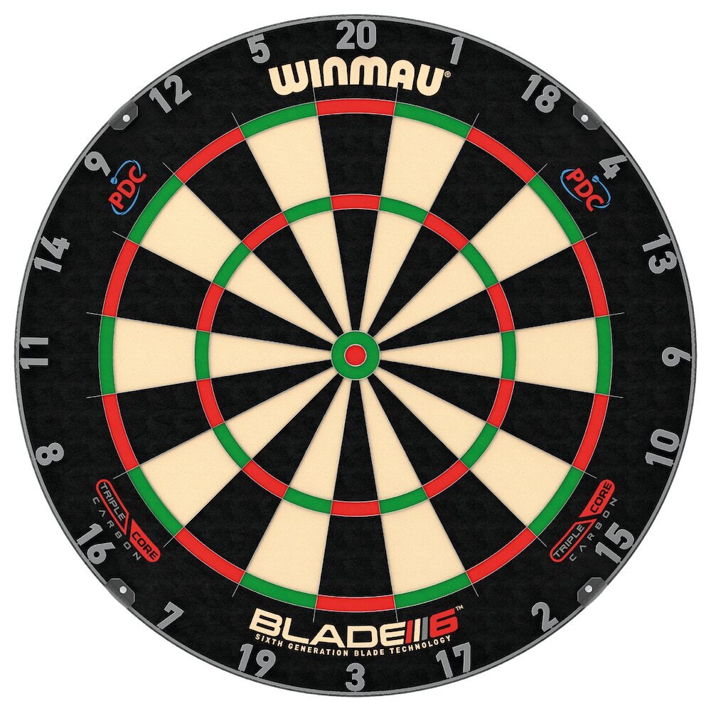 Smiginio taikinys Winmau Blade 6 Triple Core PDC цена и информация | Smiginis | pigu.lt