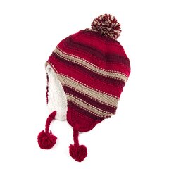 Art of Polo Шапка | бежевый, красный, бордовый, многоцветный cz13308-4 цена и информация | Шапки, перчатки, шарфы для девочек | pigu.lt
