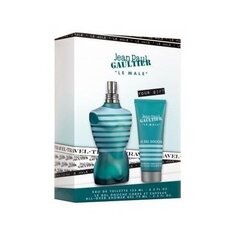 Rinkinys Jean Paul Gaultier Le Male vyrams: tualetinis vanduo EDT, 125 ml + dušo želė, 75 ml цена и информация | Мужские духи | pigu.lt