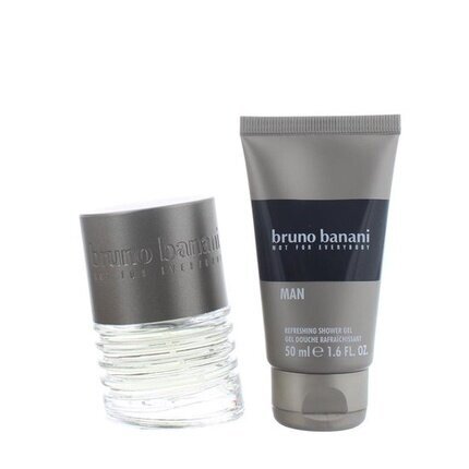 Dovanų rinkinys Bruno banani man: EDT 30 ml dušo želė 50 ml kaina ir informacija | Kvepalai vyrams | pigu.lt