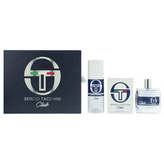 Rinkinys Sergio tacchini club vyrams: tualetinis vanduo EDT, 50 ml + dezodorantas, 150 ml kaina ir informacija | Dezodorantai | pigu.lt