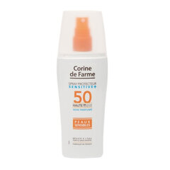 Kremas nuo saulės Corine De Farme SPF 50, 150 ml kaina ir informacija | Kremai nuo saulės | pigu.lt