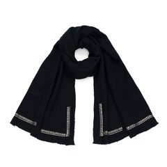 Шарф для женщин, черный цена и информация | Женские шарфы, платки | pigu.lt