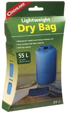 Neperšlampamas krepšys Coghlans Dry Bag, 30x76cm цена и информация | Vandeniui atsparūs maišai, apsiaustai nuo lietaus | pigu.lt