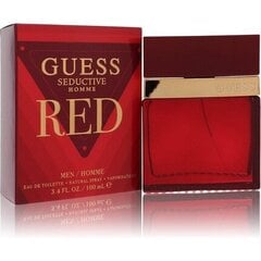 Tualetinis vanduo Guess Seductive Homme Red EDT vyrams, 100 ml kaina ir informacija | Kvepalai vyrams | pigu.lt