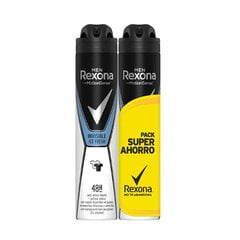 Purškiamas dezodorantas Rexona Men Motion Sense Invisible Ice Fresh, 2 x 200 ml kaina ir informacija | Dezodorantai | pigu.lt