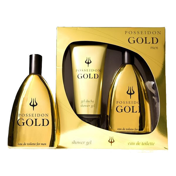 Rinkinys Instituto Español Posseidon Gold vyrams: tualetinis vanduo EDT, 150 ml + balzamas po skutimosi, 150 ml kaina ir informacija | Kvepalai vyrams | pigu.lt