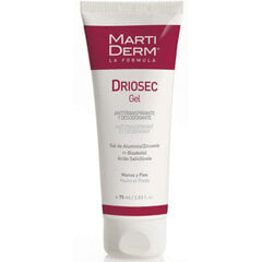 Gelinis dezodorantas Martiderm Driosec Gel, 75 ml kaina ir informacija | Dezodorantai | pigu.lt