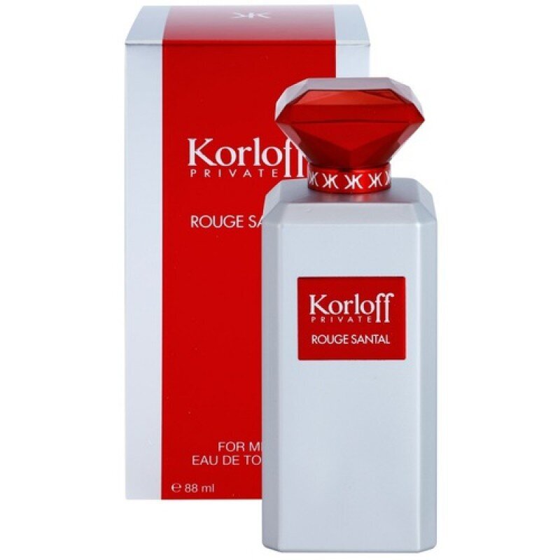 Tualetinis vanduo Korloff Rouge Santal EDT vyrams, 88ml kaina ir informacija | Kvepalai vyrams | pigu.lt