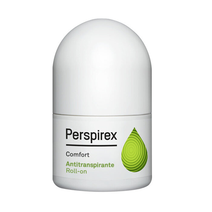 Rutulinis dezodorantas Perspirex comfort antiperspirant roll on, 20ml kaina ir informacija | Dezodorantai | pigu.lt