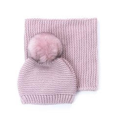 Art of Polo Набор | светло-розовый cz19803-3 цена и информация | Шапки, перчатки, шарфы для девочек | pigu.lt